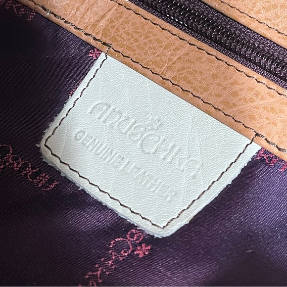 Anuschka Hand-Painted Leather Crossbody Bag - Picture 10 of 15